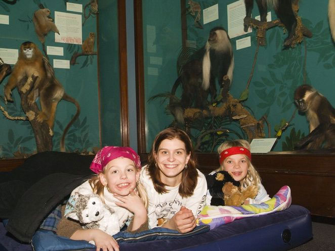 Picture 11 of Strange feeling in the dark night at the museum