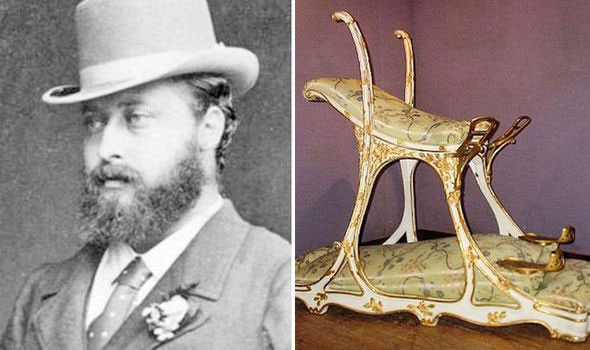 Picture 1 of Strange love seats reveal the King's sex life