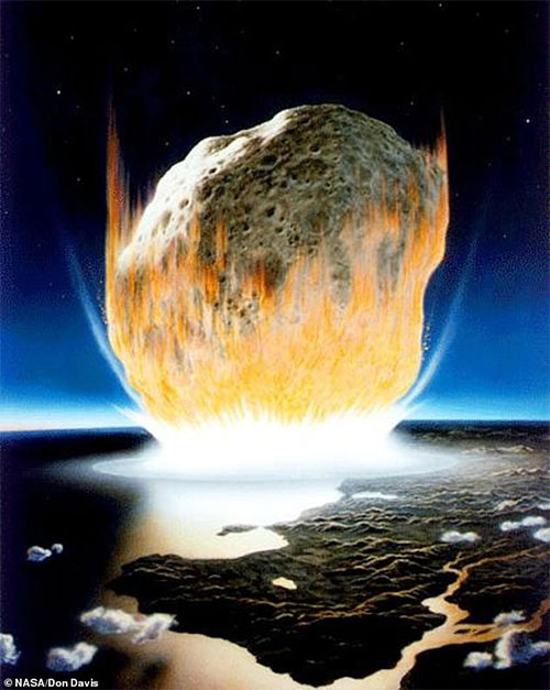 Picture 3 of Strange minerals reveal the day the Earth became 'hell' because of asteroids