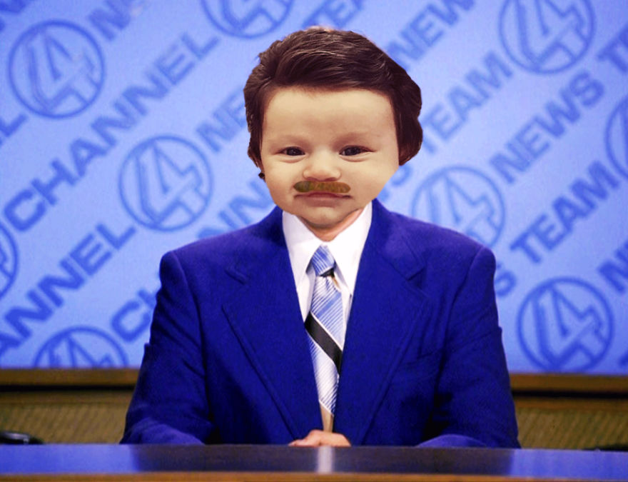 Picture 9 of Strange new born baby girl has super beautiful short hair