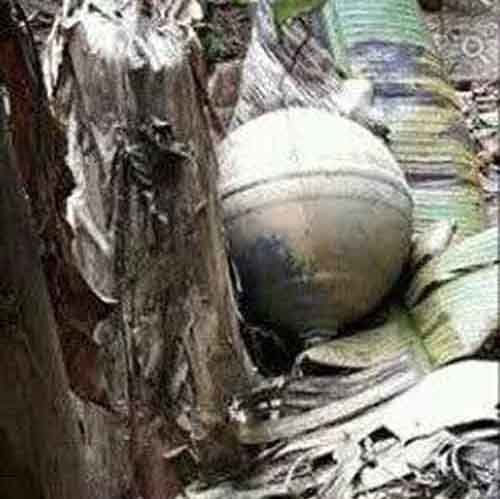 Picture 2 of Strange objects fell in Tuyen Quang and Yen Bai