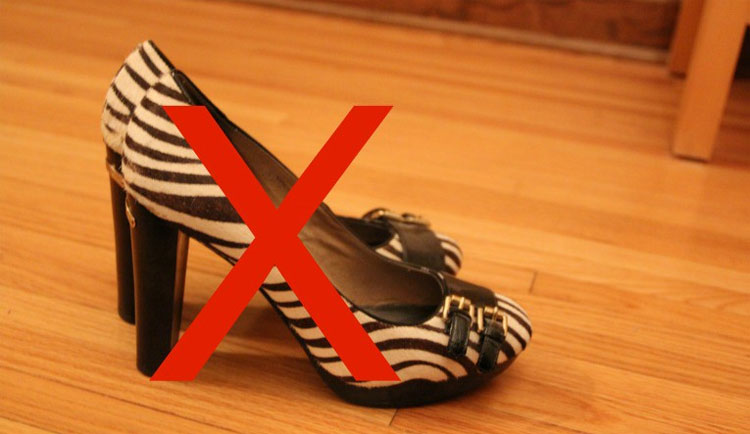Picture 4 of Strange town in America: Prohibit all high heels for an extremely unexpected reason