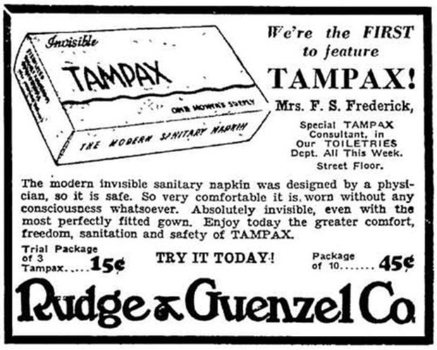 Picture 4 of Strange ways of dealing with women's 'red lights' 100 years ago