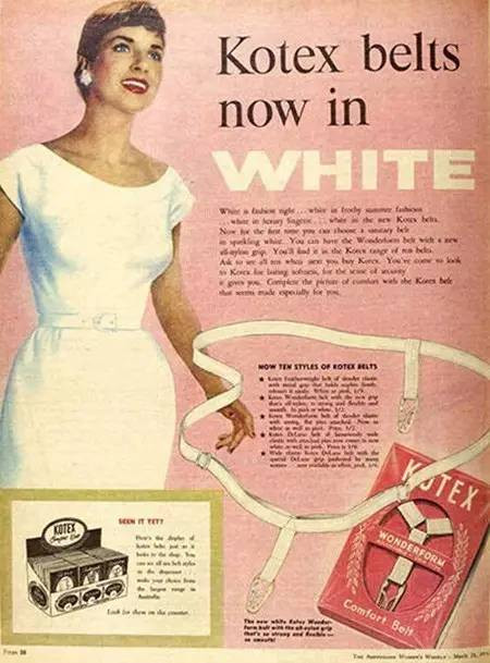 Picture 6 of Strange ways of dealing with women's 'red lights' 100 years ago