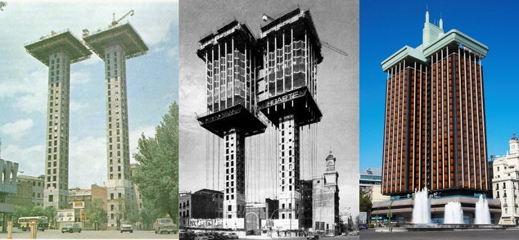 Picture 1 of Strangely the building was built upside-down in Spain