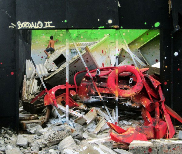 Picture 7 of Street art: The idea of ​​interesting recycling of trash
