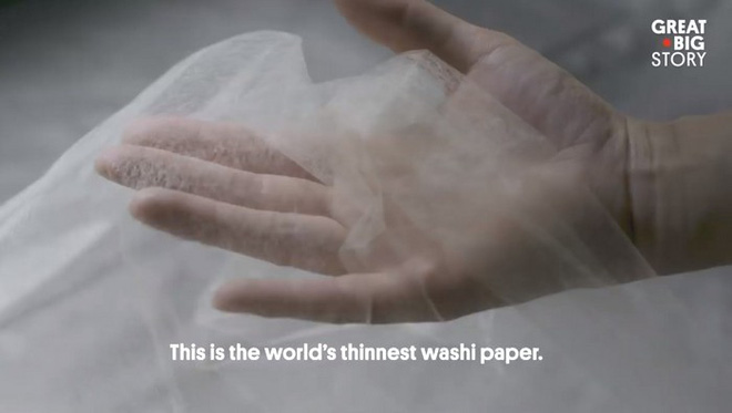 Picture 9 of Strenuous and meticulous, this is how Japanese people create the world's thinnest paper