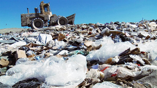 Picture 1 of Strong with 'white pollution'