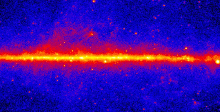 Picture 3 of Stunning images of the Milky Way when viewed through radio waves