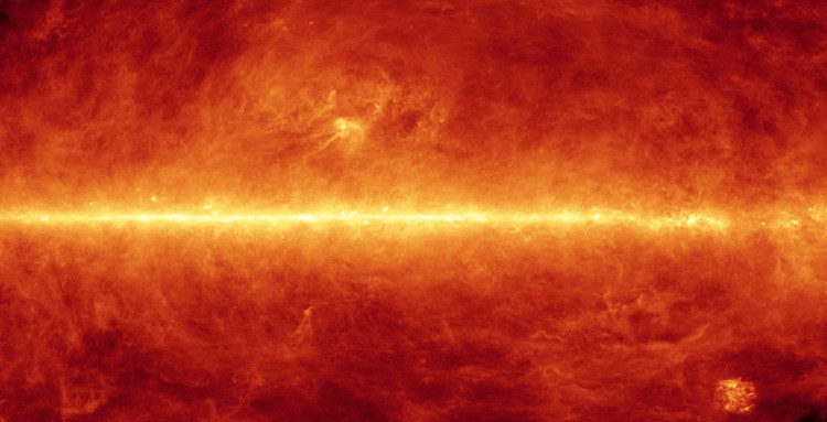 Picture 4 of Stunning images of the Milky Way when viewed through radio waves