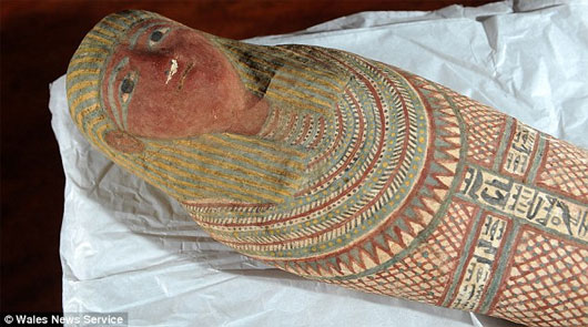 Picture 4 of Successfully deciphered the tiny red face of ancient Egypt