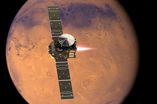 Picture 1 of Successfully launched the spacecraft to scavenge life on Mars