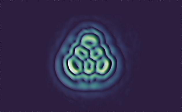 Picture 2 of Successfully modulated the legendary Triangulene triangle molecule
