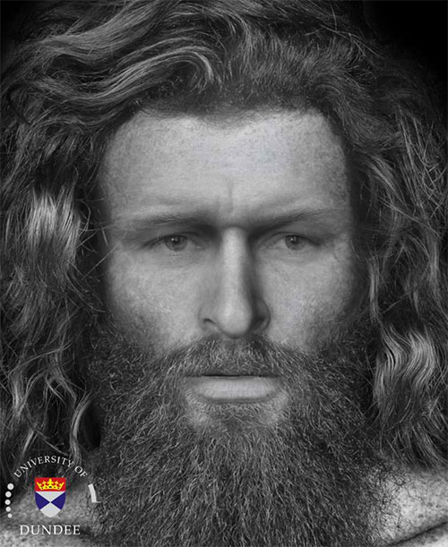 Picture 3 of Successfully reconstructed the face of the victim of a 1400-year-old barbaric murder