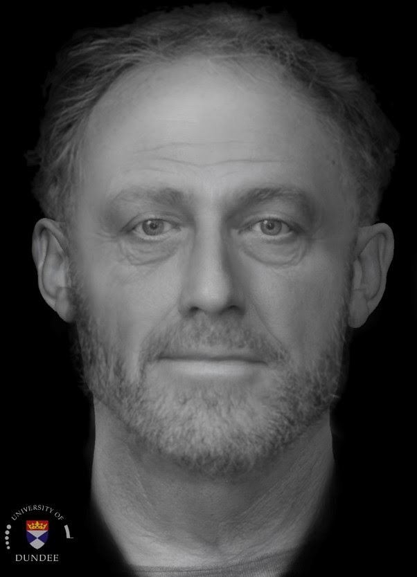 Picture 1 of Successfully restored the face of a living man 700 years ago