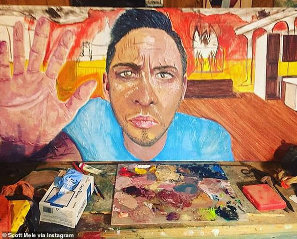 Picture 3 of Suffering from 'genius syndrome', the car seller suddenly became a talented painter