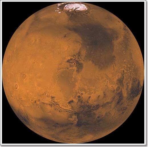 Picture 2 of Sulfur dioxide helps maintain the flow on Mars