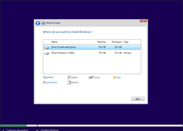 Picture 5 of Summary of Win installation errors on the computer