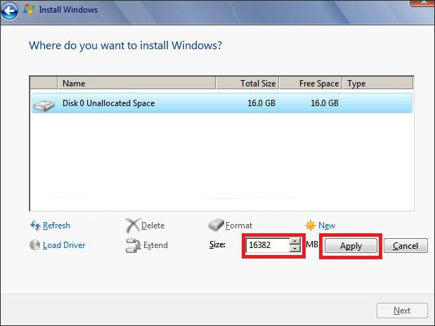 Picture 6 of Summary of Win installation errors on the computer