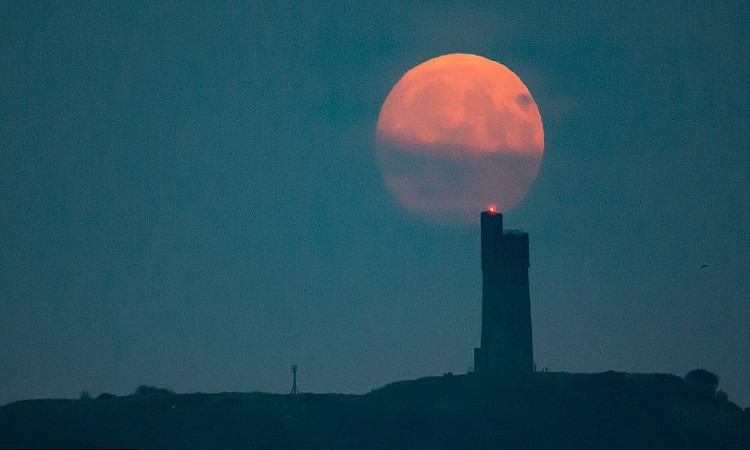 Picture 9 of Super moon has just appeared in the sky of countries