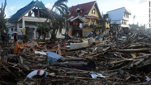 Picture 3 of Super Typhoon Haiyan and questions about climate change