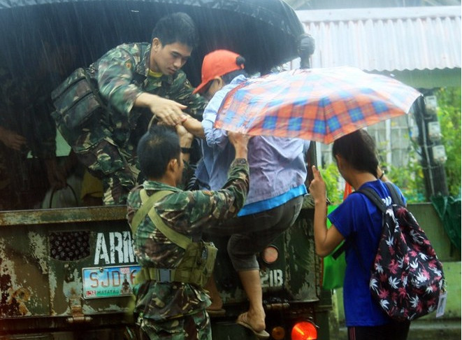 Picture 5 of Super Typhoon Melor landed in the Philippines, 3 people died