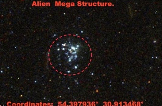 Picture 2 of Super UFO structure discovered in Australia sky