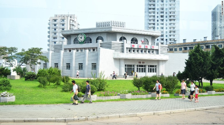 Surprise from the new architecture in the capital Pyongyang, North Korea images 14