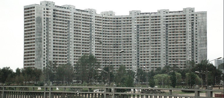 Surprise from the new architecture in the capital Pyongyang, North Korea images 15