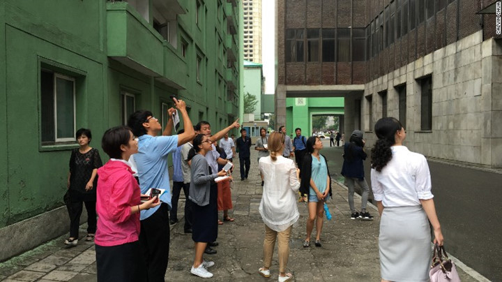 Surprise from the new architecture in the capital Pyongyang, North Korea images 8