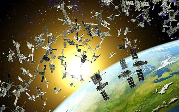 Picture 1 of Surprise with the future 'resting place' of the International Space Station