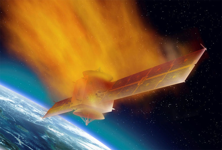 Picture 3 of Surprise with the future 'resting place' of the International Space Station