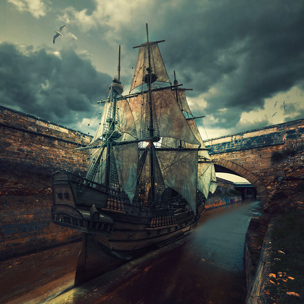 Picture 16 of Surreal photo: The world before I go to sleep