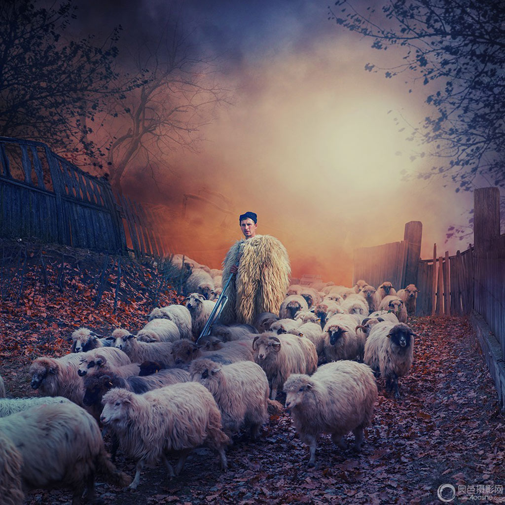 Picture 2 of Surreal photo: The world before I go to sleep