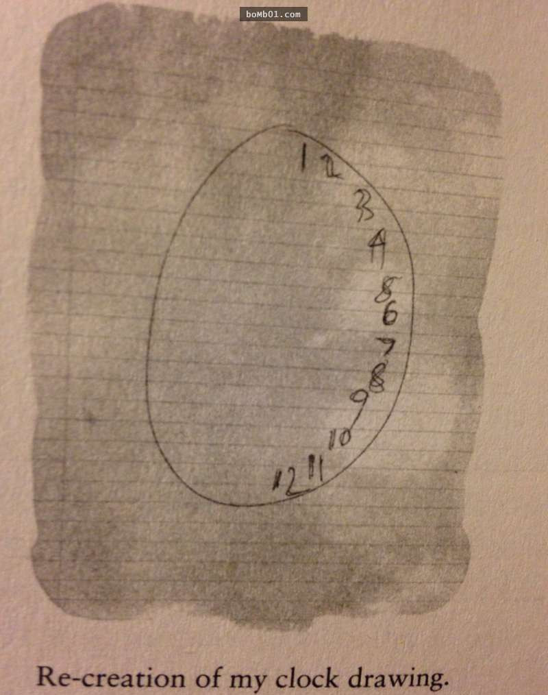 Picture 4 of Suspicious girl, haunted, the doctor asked her to draw a watch and find the cause
