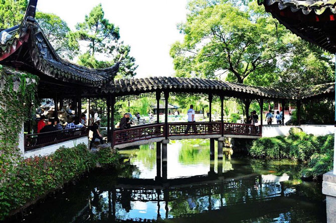 Picture 11 of Suzhou classic bonsai garden - China