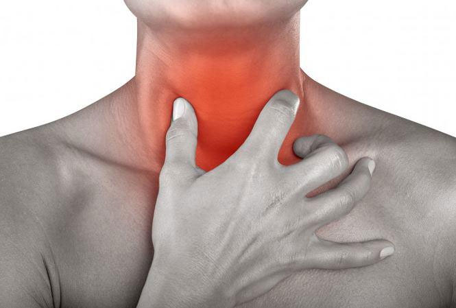 Picture 1 of Swallowing sore throat warning what disease?