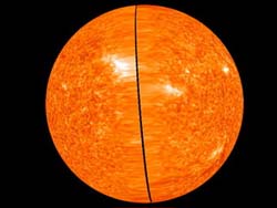 Picture 1 of Take photos of the first 3-dimensional sun