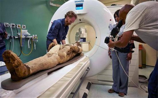 Picture 3 of Tattoo of the Nile River mummy 1,300 years old