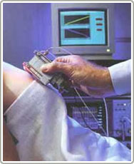 Picture 1 of Technique 'Elastic ultrasound': Differentiates benign tumors from breast cancer