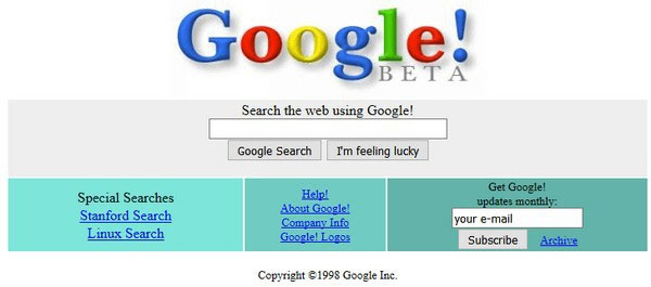 Picture 3 of 'Technology giant' Google is 20 years old - 2 decades of changing lives