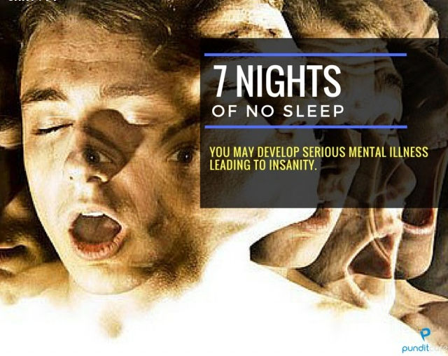 Picture 7 of Terrible things will happen when you don't sleep!