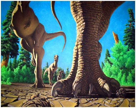 Picture 1 of Terrifying dinosaurs 'agile' like ... turtles