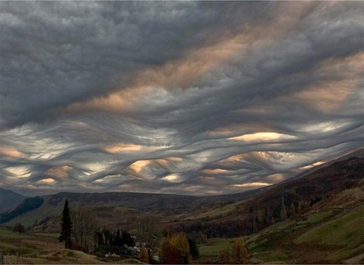 Picture 6 of Terrifying foreboding of strange clouds