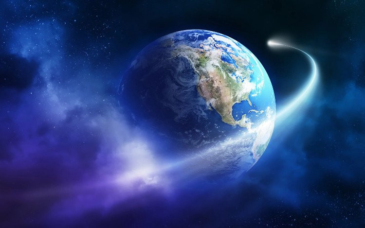 Picture 1 of Terrifying perspective when the Earth spins twice as fast as it is now