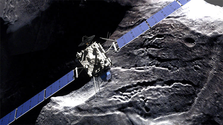 Picture 1 of The $ 1.5 billion spacecraft plunges into the grave on comets