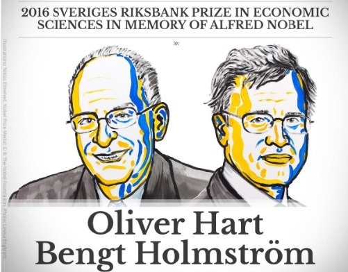 Picture 1 of The 2016 Nobel Prize in Economics belongs to two economists in the US