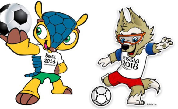 Picture 4 of The 2018 World Cup mascot has nothing special, so that Ronaldo is not sorry for the compliment?