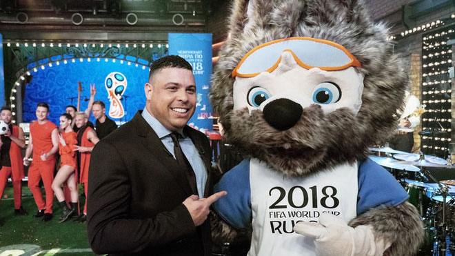 Picture 5 of The 2018 World Cup mascot has nothing special, so that Ronaldo is not sorry for the compliment?