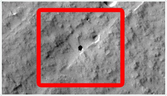 Picture 2 of The 7th grade student group discovered a mysterious cave on Mars